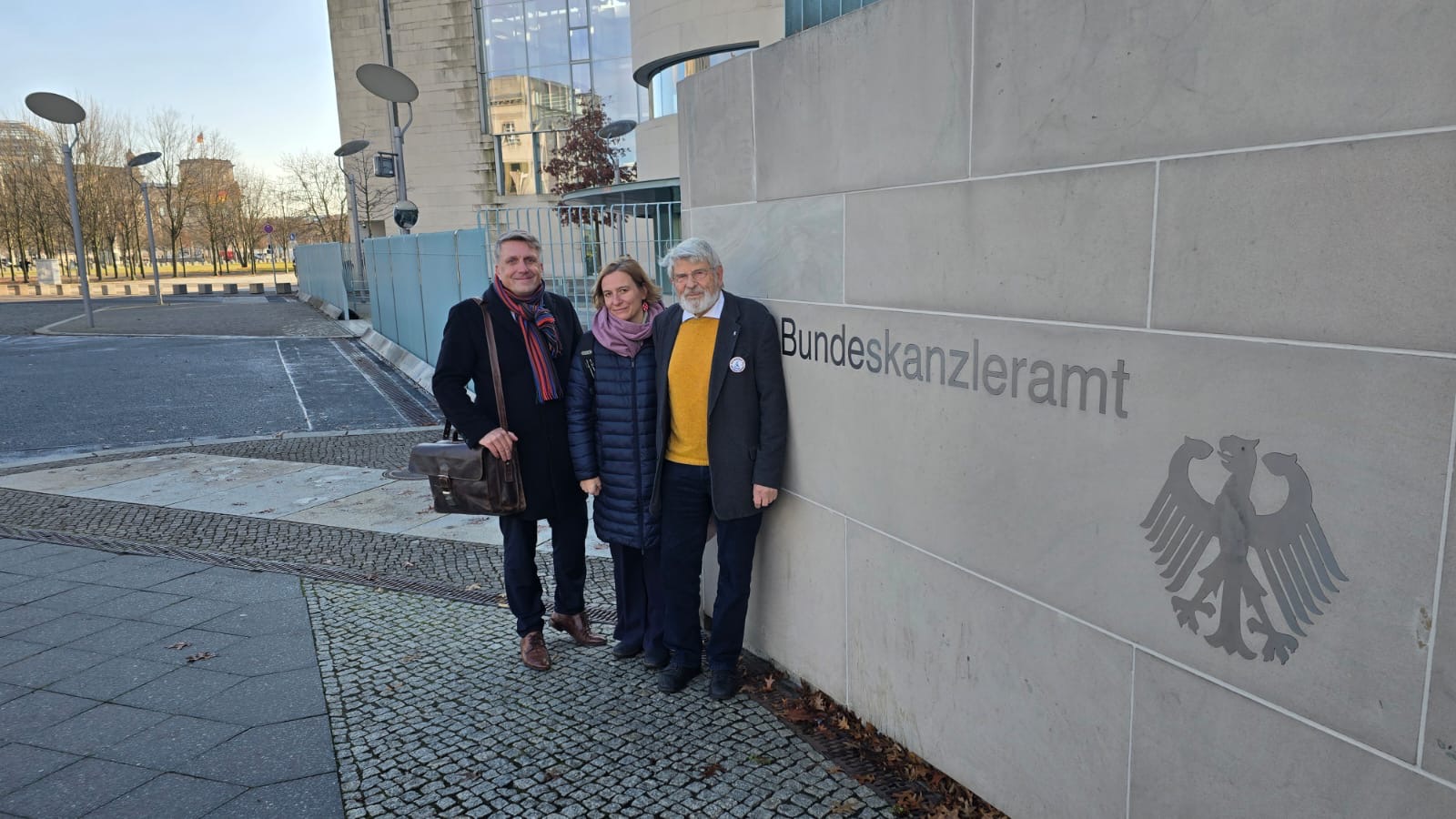 Übergabe des Leipziger Appells 